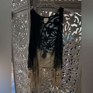 Daytrip Black Sheer Top